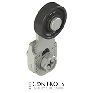 VN A00KB Pizzato Adjustable straight metal revolving lever with technopolymer roller ? 18 mm