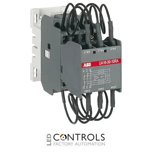 1SBL181024R8110 ABB UA16-30-10RA 24V 50Hz / 24V 60Hz 3 Pole Capacitor Switching Contactor 3NO 1NO Auxiliary Contact 24V Coil