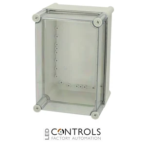5330070 Fibox PC 2819 18 T Enclosure, Polycarbonate Transparent cover