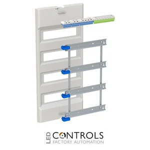 2CPX031142R9999 ABB UZS648B Cover Device Insert N/PE Terminal Kit 4R RAL9016 UK600 48 Module - image 3