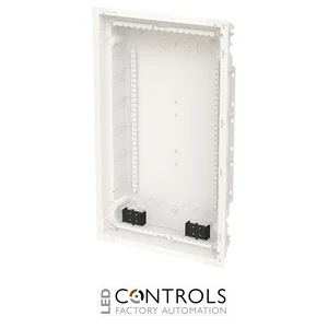 2CPX031115R9999 ABB UZB636 UK600 Recessed Wall Box with Grips 3 Row White - image 2