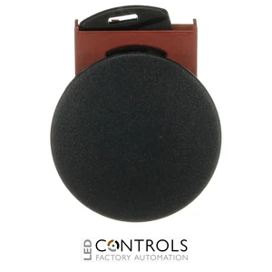 1SFA184060R9006 ABB P9MET4NN1 Black 40 mm Maintained Pull-Release Mushroom Pushbutton