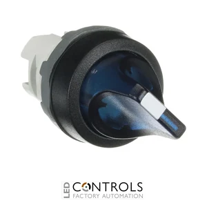1SFA611201R1104 ABB M2SS2-11L Blue Illuminated 2-Position Maintained Selector Switch - image 3