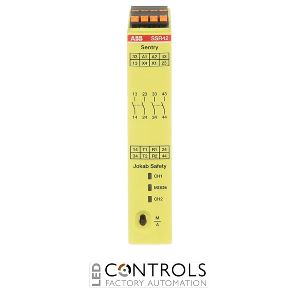 2TLA010053R0401 ABB SENTRY SSR42P Safety Relay