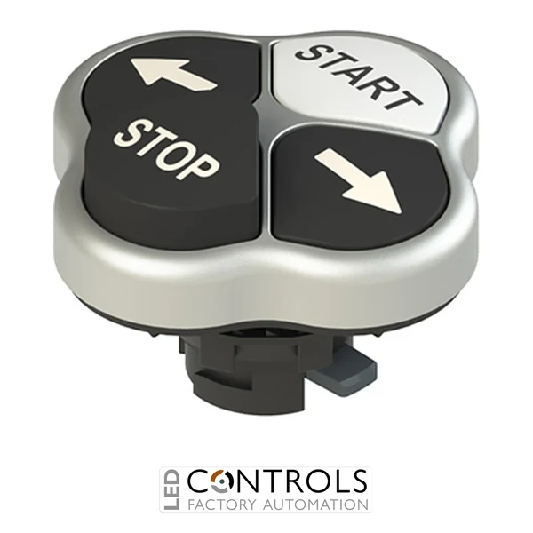 E2 1PQLA9QAAC Pizzato Quadruple pushbutton