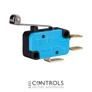EMAS MK1MIM2 EMAS MICRO SWITCH - LONG MT. HINGE ROLLER LEVER METAL 1CO