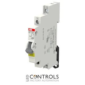 2CCA703101R0001 ABB E211X-25-10 On-Off Switch 1NO 25 A Yellow LED - image 2