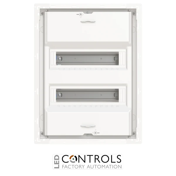 2CPX031375R9999 ABB UK624NB UK600 Flush-Mounted Consumer Unit 24 Module IP30 RAL 9016 Without Door