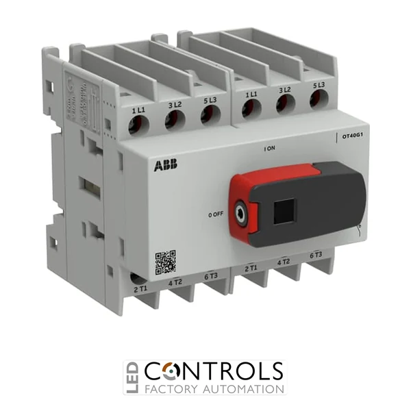 1SCA163713R1001 ABB OT40G1-6BS Switch-disconnector OT Plus 40 A size G1 6-pole incl. handle