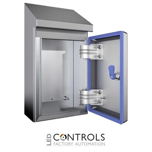 HD1302.600 Rittal Compact enclosure WHD: 220x350(H1)x437(H2)x155mm Stainless steel
