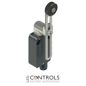 NA B112KP-SMK Pizzato Modular prewired switch with adjustablelength straight metal revolving lever diam. 20 roller