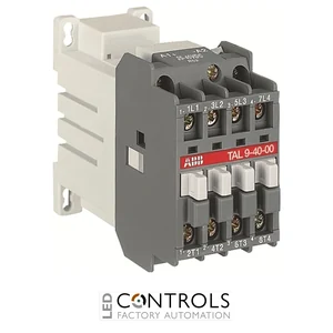 1SBL143561R5100 ABB TAL9-22-00 17-32V DC - TAL9 9A 2NO 2NC DC Contactor No Auxiliary Contact 17-32V DC