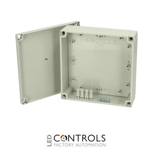 6081319 Fibox ABS 175/60 HG Enclosure, ABS High base, grey cover