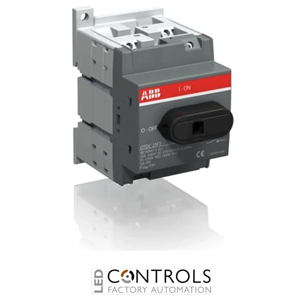 1SCA121458R1001 ABB OTDC25F3 3 Pole 1000VDC  32A Switch Disconnector