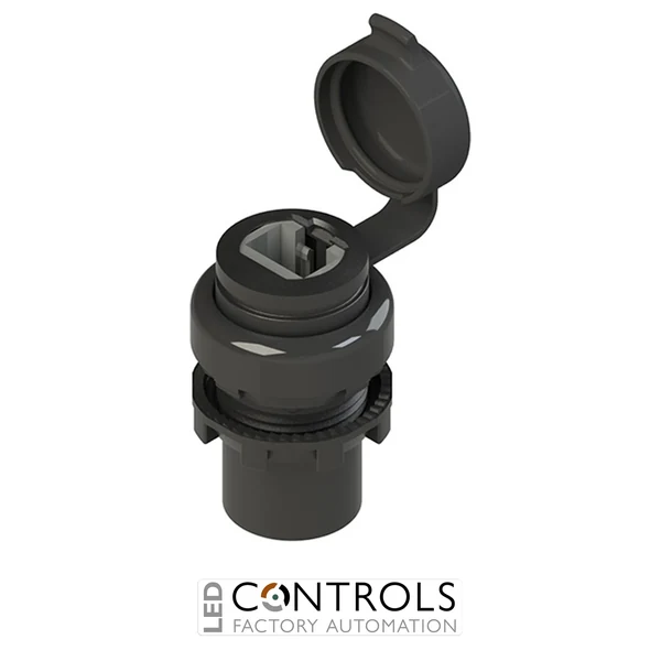 E2 1RJ451AAK Pizzato RJ45 socket EROUND series