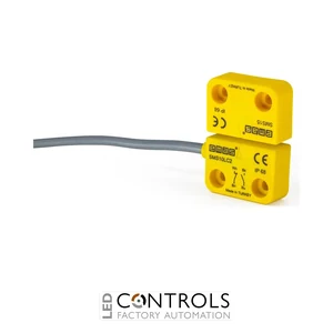 EMAS SMS10LC2-S15 EMAS SMS LEFT EXIT 1NC+1NO 5MM SENSE W/O LED 2MT CABLE 22MM RECTANGULAR MAGNETIC SWITCH - image 3