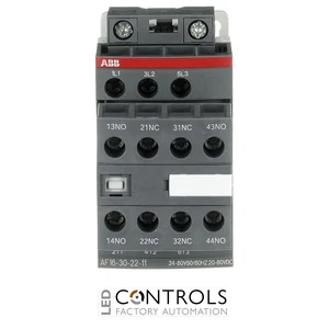1SBL177001R1122 ABB AF16-30-22-11 - AF16 16A 3 Pole AF Series Contactor 2NO 2NC Auxiliary Contacts