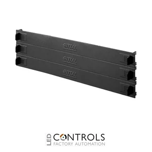DK7151.305 Rittal Blanking panel 482.6mm (19") 3 U Toolless fixing RAL 9005