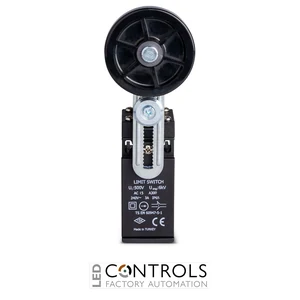 EMAS L3K13MEL122 EMAS L3 SERIES LIMIT SW. SNAP ACTION 1NC+1NO SHORT RUBBER ROLLER - image 3