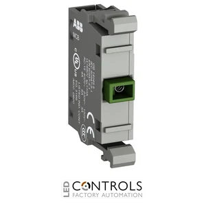 abb modular contact block normally open 1n/o contacts mcb-10