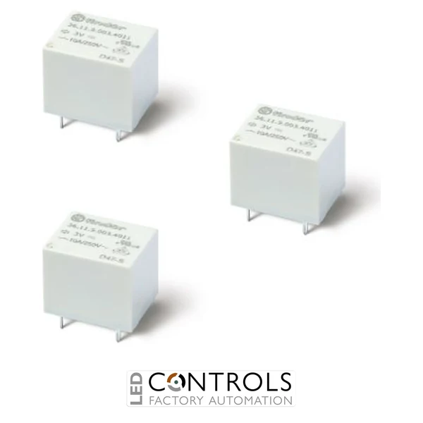 36.11.9.009.4011 Finder Miniature PCB relay 1pole 10A DC 9V