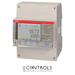 2CMA170504R1000 ABB A41 313-100 80 A Single-Phase Energy Meter M-Bus