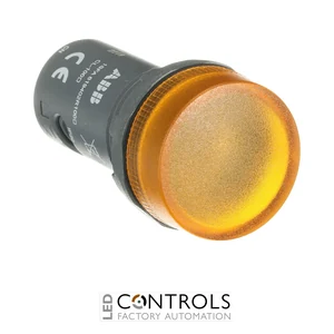 1SFA619402R1003 ABB CL-100Y Compact Yellow Pilot Light BA9s - image 3