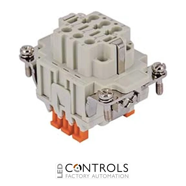 CDSHF06NC Ilme Squich Female insert 6 pin 6 amp Auto Short NC 250 volt