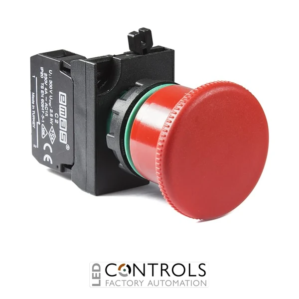 EMAS CP200EC EMAS CP EMER. PUSH BUTTON 1NC 40 MM PULL TO RELEASE