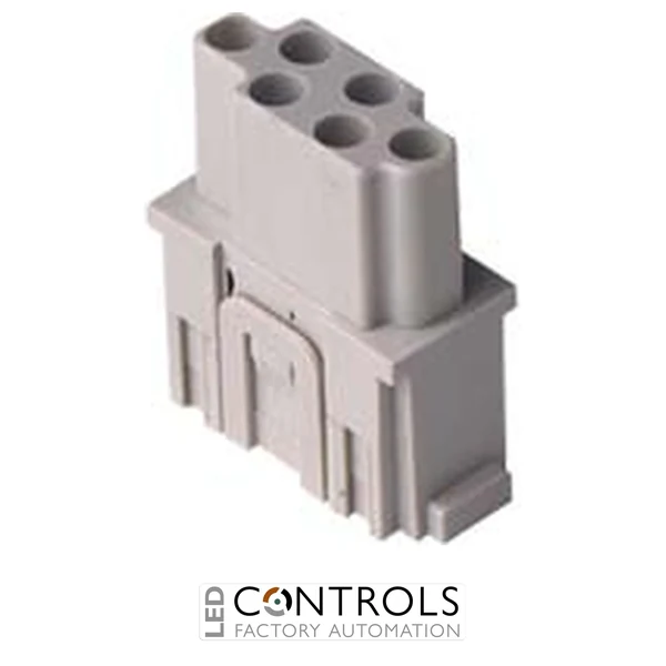 CX06CF Ilme Female modular unit 6 pole 16 amp crimp