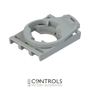 E2 1BAC12 Pizzato 3-slot mounting adapter, oriented, for contact blocks E2 CP and LED units E2 LP