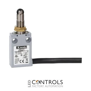 KPB5S11 - M12 HEAD PREWIRED METAL 1NO+1NC SNAP AC.