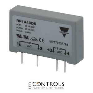 RP1A23A6 - SSR ZS PCB MT. 230V 5.5A 16-32VAC