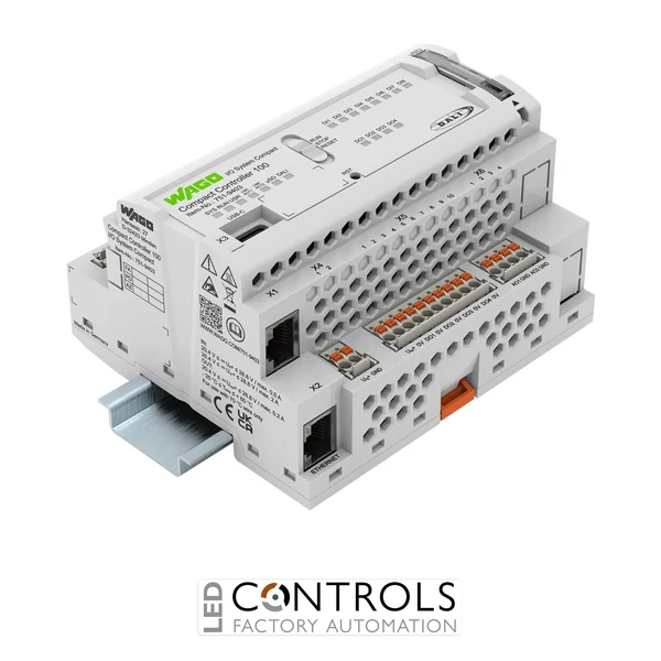 751-9403 Wago Compact 100 PLC with 2 Analogue/8 Digital Inputs  4 Digital Outputs