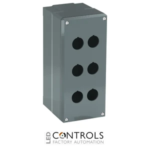1SFA170806R1006 ABB 080SP6 Six-Position Pushbutton Enclosure