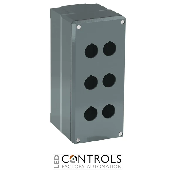 1SFA170806R1006 ABB 080SP6 Six-Position Pushbutton Enclosure