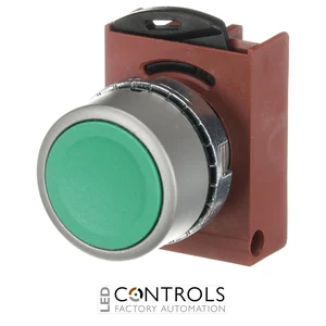 1SFA184002R9002 ABB P9MPNVG Green Flush Momentary Pushbutton - image 3