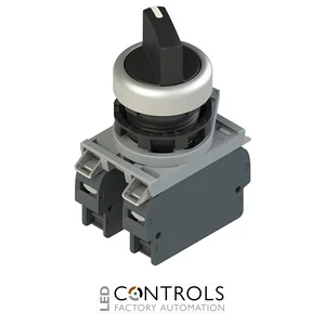 E2 AC-DXBC2203 Pizzato Complete unit with 4 positions selectors, fixing adapter and contacts
