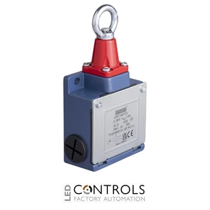EMAS L53K23HUM111 EMAS L53 SERIES LIMIT SW. SLOW ACTION 1NO+1NC PULL WIRE WITH RING
