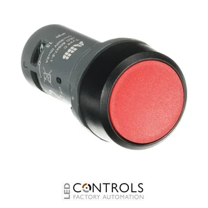 1SFA619100R1011 ABB CP1-10R-10 Compact Red Pushbutton 1NO - image 3