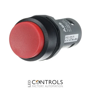 1SFA619102R1051 ABB CP3-10R-02 Compact Pushbutton Red Extended 2NC - image 3