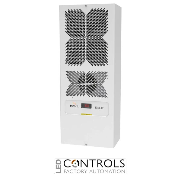 NXT20C0E1U00000 nVent Hoffman Vertical Indoor Air Conditioner, 2000 W, 115 V, Galvanized Steel 1000x400x250 UL