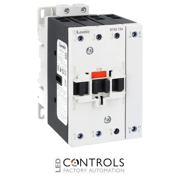 BF80T4E230 - 4 POLE CONTACTOR 115A AC3 230VAC/DC 50/60HZ
