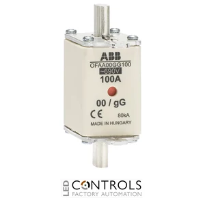 1SCA022700R9520 ABB 100 A DIN 00 HRC Fuse Link 690 V
