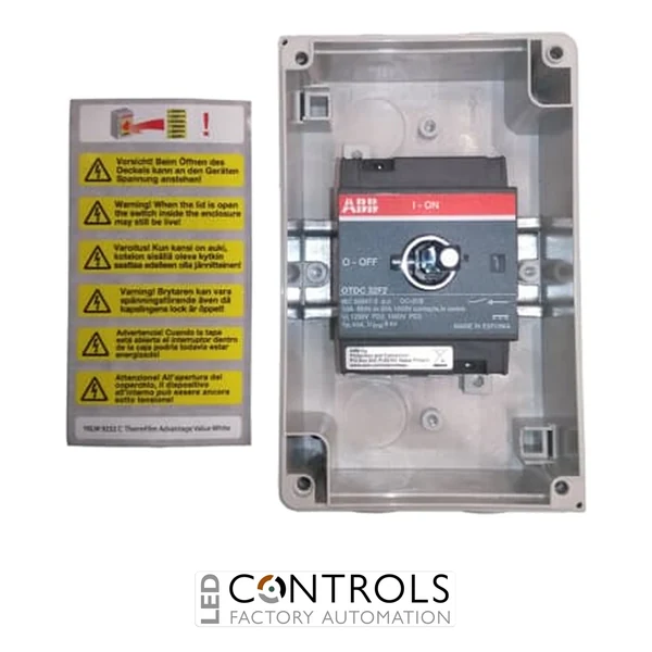 1SCA125131R1001 ABB OTDCP32S11M 2 Pole 1000VDC  32A Switch Disconnector