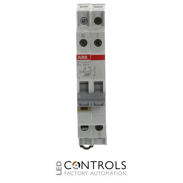 2CCA703111R0001 ABB E211X-25-20 25 A 2NO On-Off Switch with Yellow LED
