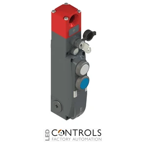 NG 2D5D417F Pizzato NG series safety switch with lock and integrated control devices