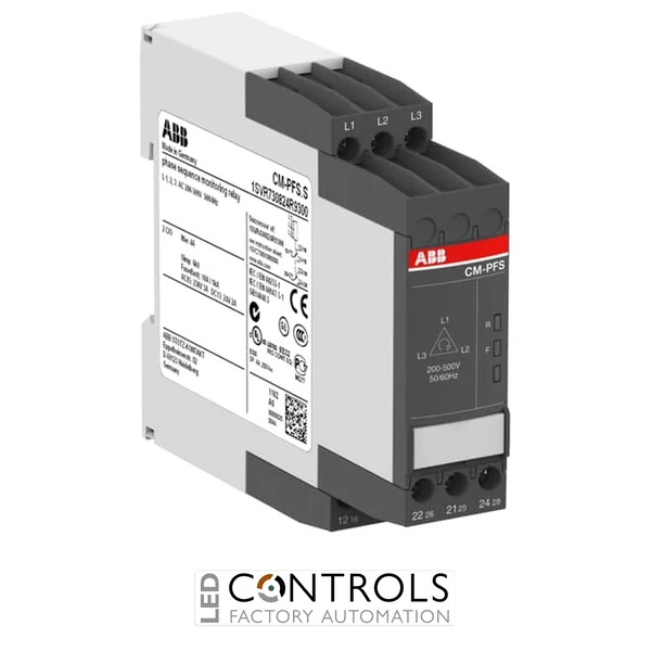 CM-PFS.S Three-phase monitoring relay 2c/o, L1-L2-L3=200-500VAC 50/60Hz