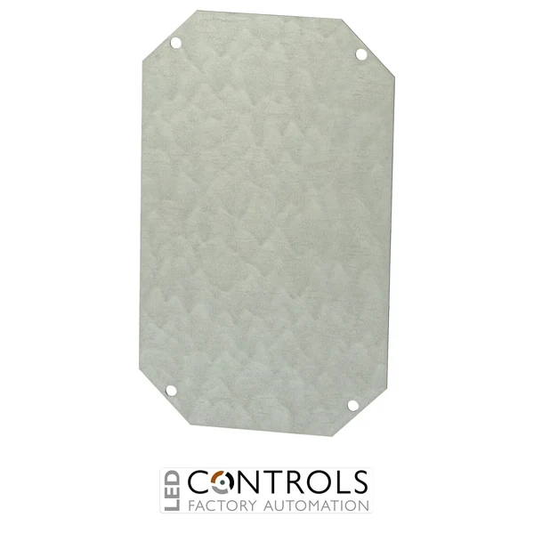 8120731 Fibox MPS ARCA 3020 Mounting plate (250x150x2 mm) Galvanized steel, for size 300x200x150