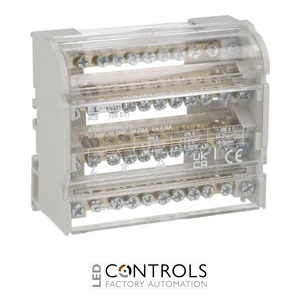 ACB4P100G11 - DIST BLOCK 4P 100A 11 TERMINALS